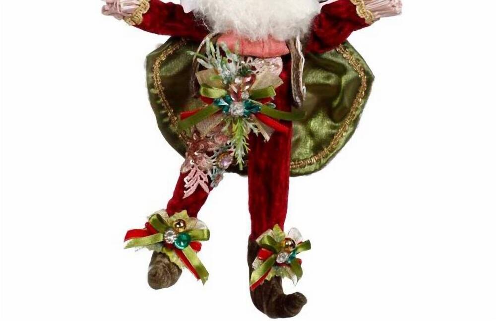 NEW MARK ROBERTS joyeux noel fairy small 10" in green